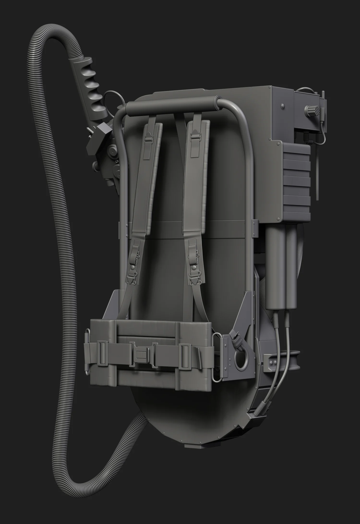 Proton Pack back render